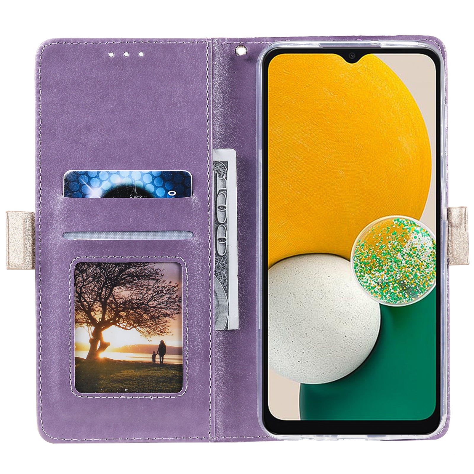 For Samsung Galaxy S23 FE Phone Case Wallet Cover Lace Flower Pattern Leather Shell with Bowknot Wrist Strap For Samsung Galaxy S23 FE Phone Case Wallet Cover Lace Flower Pattern Leather Shell with Bowknot Wrist Strap